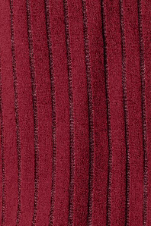 Basic Bae Full Size Ribbed Round Neck Long Sleeve Slit Top - Browngold Fashion