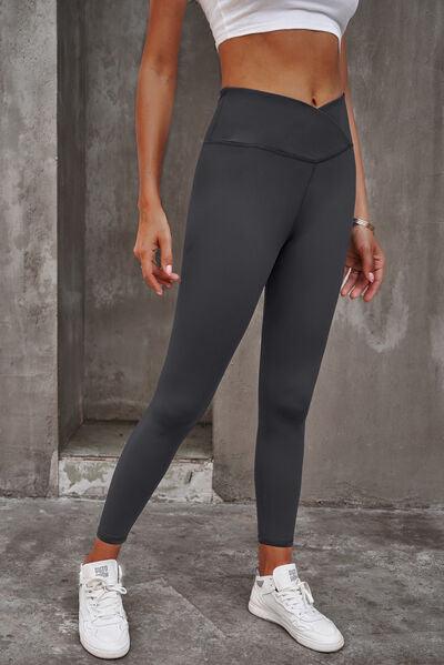 High Waist Leggings - Browngold Fashion